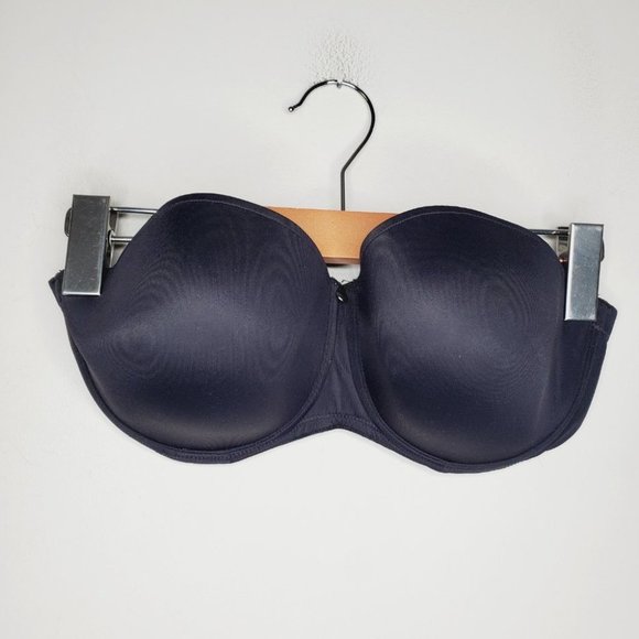 Prima Donna Strapless Bra Premium Black 34D - Picture 3 of 7